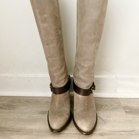 COLE HAAN Tantivy Leather Boots (size 6.5) - Picture 1 of 3